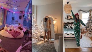 Decorate my room with me for Christmas 🎄❄️  Tiktok Compilation [upl. by Aliak]