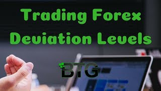 Using BTG Forex Deviation Levels  Live NADEX Trading [upl. by Susann]