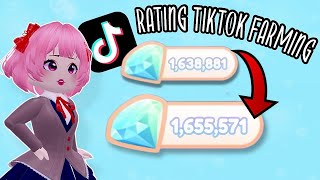 Rating TIKTOK Farming Routines for Royale High pt 1 [upl. by Nytsirk]