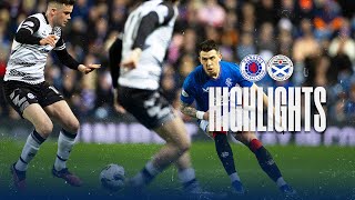 HIGHLIGHTS  Rangers v Ayr United  10 Feb 2024 [upl. by Kyl]