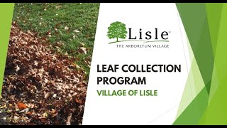 Leaf Collection Program [upl. by Skiest843]