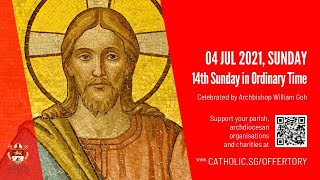 Catholic Sunday Mass Today Live Online  Sunday 14th Sunday In Ordinary Time 2021 [upl. by Arrim686]