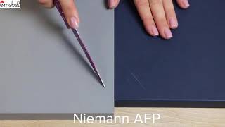 Акриловые фасады Niemann ACRYLUX MAT ANTI FINGERPRINT [upl. by Akenit]