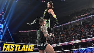 AJ Styles attacks Randy Orton after The Viper RKOs Elias WWE Fastlane 2019 WWE Network Exclusive [upl. by Rim39]