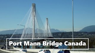 Trans Canada Highway 7821 km worlds longest Port Mann Bridge 5 pm June11 2024 5K HD MalluSeattle [upl. by Shumway361]