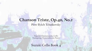 PI Tchaikovsky Chanson Triste Op40 No2 [upl. by Onin189]