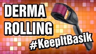 Derma Rolling  KeepItBasik [upl. by Aynna]