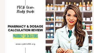 Pharmacy amp Dosage Calculations Review [upl. by Aym]