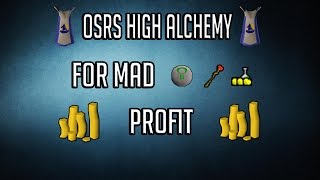 OSRS More High Alching For Profit [upl. by Yramanna]