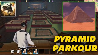 Pyramid Parkour Guide for Beginner Players  Survival and Rise Being Alive [upl. by Nyrb827]