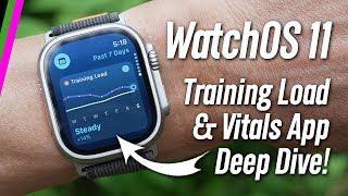 Apple Watch Training Load and Recovery Tracking Deep Dive WatchOS 11 [upl. by Tedmann]