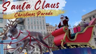 Santa gets key to the city amid Detroit Thanksgiving parade 2023 [upl. by Punke]