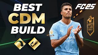 BEST CDM BUILD NOVEMBER  EA SPORTS FC 25 CLUBS BALLER BUILD [upl. by Grantley]