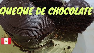 Queque de Chocolate  Receta Fácil [upl. by Swan]