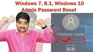 Windows 10 administrator password reset free in UEFI Partition [upl. by Annairba668]