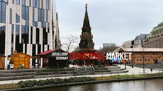 DÜSSELDORF • Germany  Christmas Market [upl. by Aihsram]