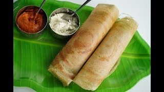 Pesarattu  No Fermentation Moong Dosa  Cherupayar Dosa Andhra DosaEp632 [upl. by Nola290]