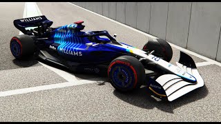 F1 2022 Car review  Williams  Assetto Corsa mod [upl. by Tailor]