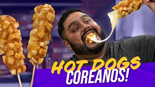 Cómo hacer Hot Dogs Coreanos  El Guzii [upl. by Llehsem501]