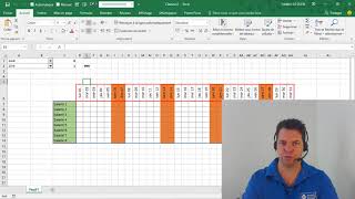 Créer un calendrier automatique dans Excel 📆 [upl. by Cyrilla]