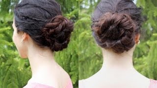 Tutoriel coiffure  chignon tressé pour lété [upl. by Whiting]