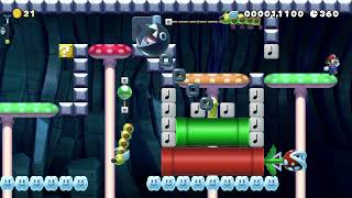 Marios Adventures in Wigglerland  Mario Remixed World 63  Super Mario Maker 2 [upl. by Enella]