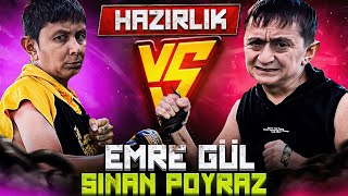 EMRE GÜL VS SİNAN POYRAZ KAFES DÖVÜŞÜ HAZIRLIK sinanpoyraz80 [upl. by Litsyrk]