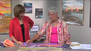 The Quilt Show Trailer 1305  Mickey Lawler  Gwen Marston [upl. by Aelanna370]