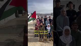 Mawtini vocals only English subtitles nasheed palestine refugees muslimshorts [upl. by Arratoon204]