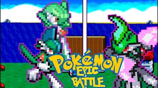 Pokemon Sprite Battle Gardevoir and Gallade VS Iron Valiant [upl. by Arand]