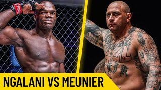 NO CONTEST 🚫🤯 The SHOCKING Finish To Alain Ngalani vs Andre Meunier [upl. by Dyol]