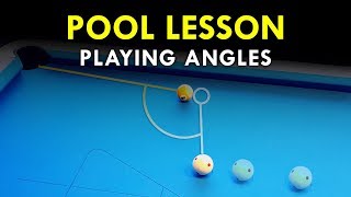 Pool Lesson  The Importance Of Angles In Pool [upl. by Hardden989]