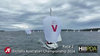 Race 2  Day 1 Etchells Aus Championship 2024 [upl. by Duggan79]