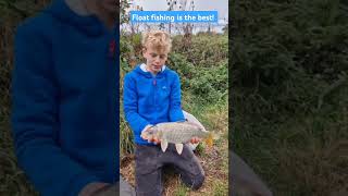 Carp fishing on the float fishing carpfishing fish smallcontentcreators [upl. by Akerdnahs]