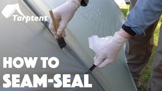 How to Seam Seal Your Tarptent [upl. by Llertac]