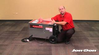 HEPA 1000 Air Scrubber DemoReview  JonDon Video [upl. by Appleton509]