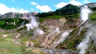 Valley of the Geysers  Долина гейзеров  Kamchatka Камчаmка [upl. by Ulrica]