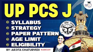 UPPCSJ New Syllabus 2023 Exam Pattern  UP Judiciary Syllabus  Exam Pattern  UPCSJ Age Limit [upl. by Lac]