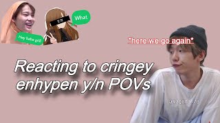 REACTING TO CRINGEY ENHYPEN YN POVS it was something [upl. by Hoisch]