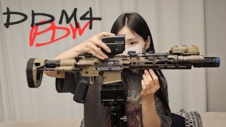 DDM4 PDW SETUP GBB 가스건 EMG×CYMA CGS [upl. by Rossner]