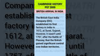 cambridge history pakstudies pakstudymcqs pst 2059 english zulfiqarkhatri yt ytvideo [upl. by Eitsirc801]