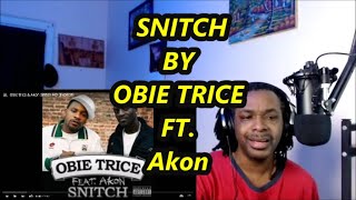 Obie Trice Ft Akon  Snitch  MY REACTION [upl. by Gemoets]