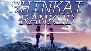 Every Makoto Shinkai Movie Ranked Worst to Best Your Name Suzume [upl. by Onnem]