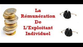 La rémunération de lexploitant individuel  Vidéo 171 [upl. by Arretahs]