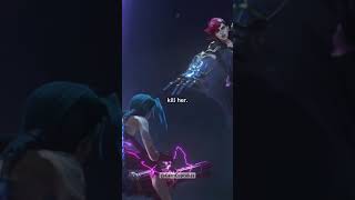 Jinx vs Vi ARCANE EDIT arcaneedit jinx vi jinxvsvi [upl. by Vivian]