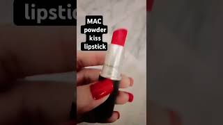 MAC powder kiss lipstick subscribe youtube viralshort [upl. by Akehsyt]