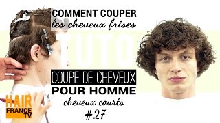 Comment couper les longueurs sur cheveux frises HAIR France TV [upl. by Qiratla396]