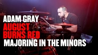 Adam Gray  August Burns Red  Majoring In The Minors Drum Cam [upl. by Sitoel]