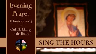 2724 Vespers Wednesday Evening Prayer of the Liturgy of the Hours [upl. by Howland]