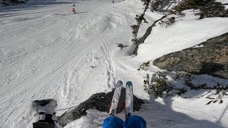 Spring Pow skiing Blackcomb [upl. by Hulda]